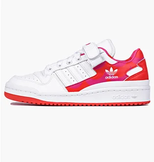 Кроссовки женские Adidas Forum Marimekko Low White/Red H00645