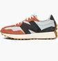 Кросівки унісекс New Balance 327 Light Blue/Orange MS327JC1