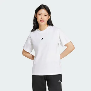 Футболка жіноча Adidas Essentials Small Logo White JC5944
