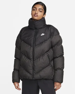 Пуховик жіночий Nike Therma-Fit Sportswear Windpuffer Black FB8788-010