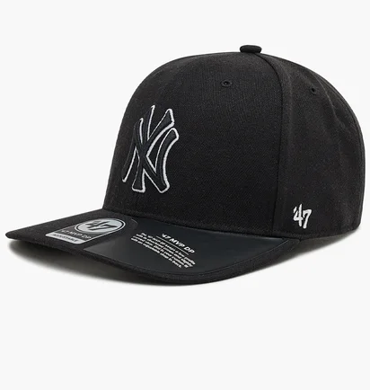 Кепка унісекс 47 Brand Mlb New York Yankees Dp Black CLZOE17WBP-BKB