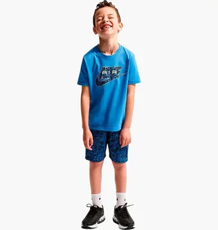 Набір: футболка, шорти Nike Dri-Fit Air Blue/Light Blue 86P001-UL2