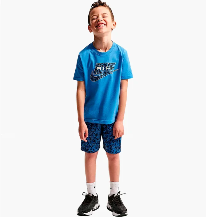Набір: футболка, шорти Nike Dri-Fit Air Blue/Light Blue 86P001-UL2