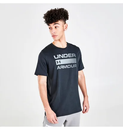 Футболка чоловіча Under Armour Team Issue Wordmark T-Shirt Black 1329582-001