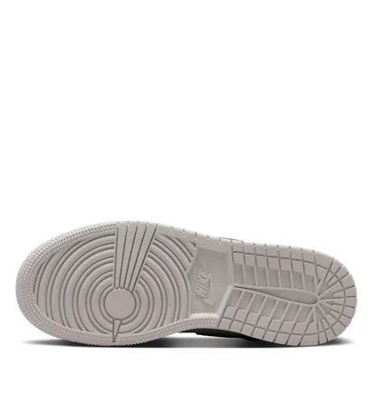 Кроссовки детские Air Jordan 1 Mid Se White/Grey FQ8088-103