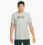 Футболка мужская Nike Court Dri-Fit Swoosh Tennis T-Shirt Grey DD8376-064