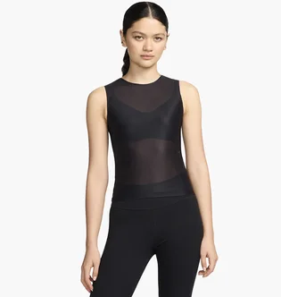 Майка жіноча Nike W Fm Dri-Fit Tank Sheer Black FN3069-010