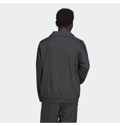 Вітровка чоловіча Adidas Adicolor 3D Trefoil 3-Stripes Track Jacket Black GN3535