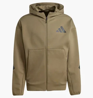 Толстовка чоловіча Adidas Z.N.E. Full-Zip Olive JD2910