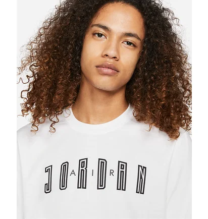 Футболка чоловіча Air Jordan M J Sprt Dna Hbr Ss Crew White DA9908-100