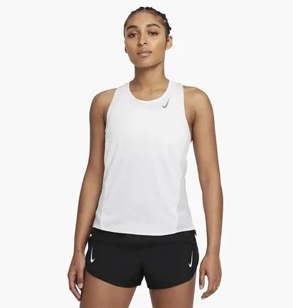 Майка жіноча Nike W Nk Df Race Singlet White DD5940-100