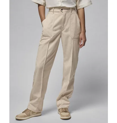 Штаны женские Air Jordan Woven Pants Beige FN5446-203