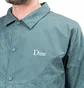 Рубашка унисекс Dime Allover Coach Jacket Turquoise DIMES7000DKGR