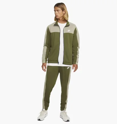 Спортивный костюм мужской Nike M Nsw Spe Pk Trk Suit Green DM6843-326