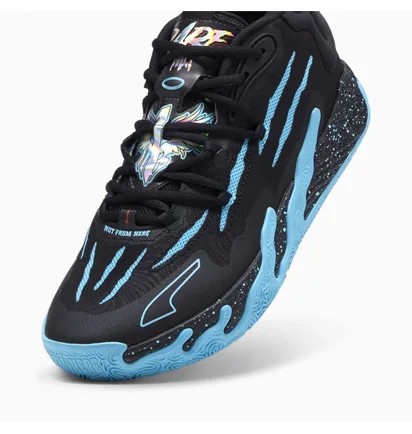 Кроссовки унисекс Puma X Lamelo Ball Mb.03 Black/Blue 379221-01