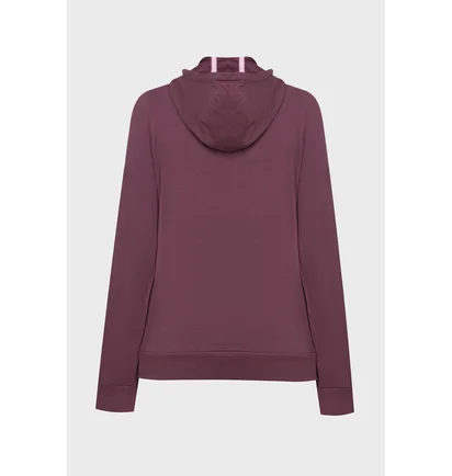 Толстовка женская CMP Jacket Fix Hood Bordo 32D8016-C904