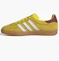 Кроссовки женские Adidas Gazelle Indoor Shoes Yellow IE7003