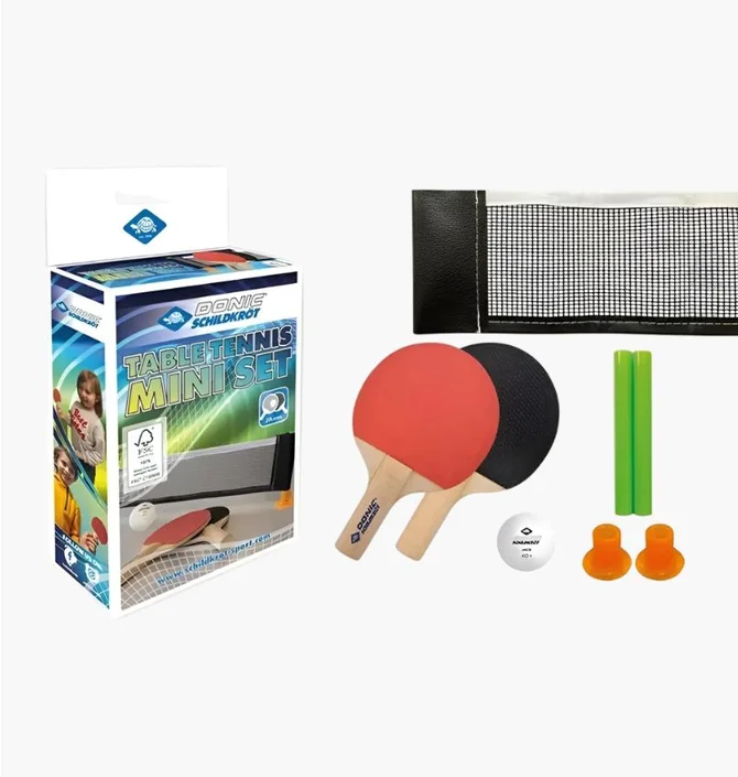 Набір для настільного тенісу Donic Mini Set Black/Red DT1-788460