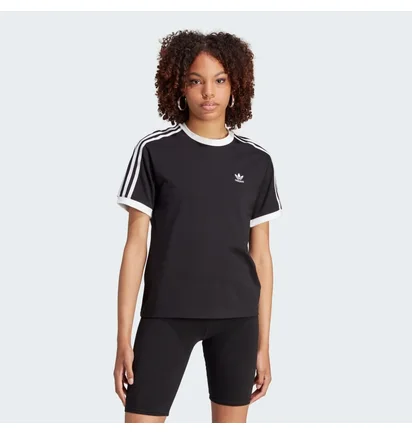 Футболка жіноча Adidas Adicolor Classics 3-Stripes Tee Black IK4049
