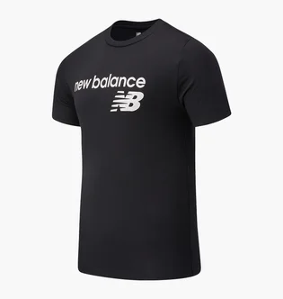 Футболка чоловіча New Balance Classic Core Logo Black Mt03905Bk