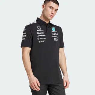 Поло чоловіче Adidas Mercedes - Amg Petronas Formula One Team Black JW5391
