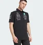 Поло чоловіче Adidas Mercedes - Amg Petronas Formula One Team Black JW5391
