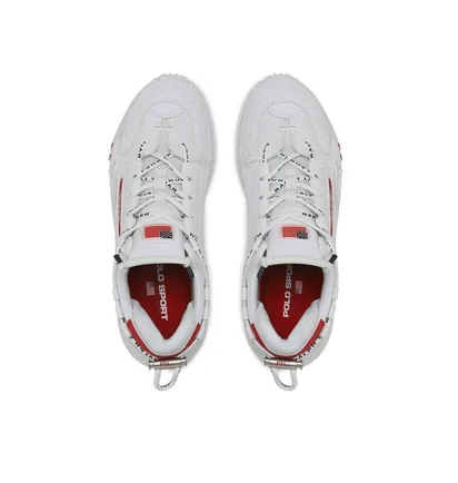 Кроссовки мужские Ralph Lauren Lauren White PS200-SK-LTL