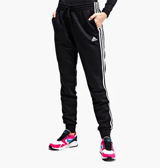 Штани жіночі Adidas Wmns Essentials French Terry 3-Stripes Black GM8733
