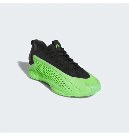 Кроссовки унисекс Adidas Anthony Edwards 1 Lucid Lime Low Basketball Shoes Green/Black JI4065