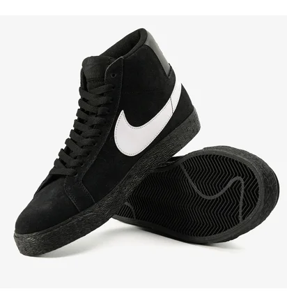Кроссовки унисекс Nike Sb Zoom Blazer Mid Black 864349-007