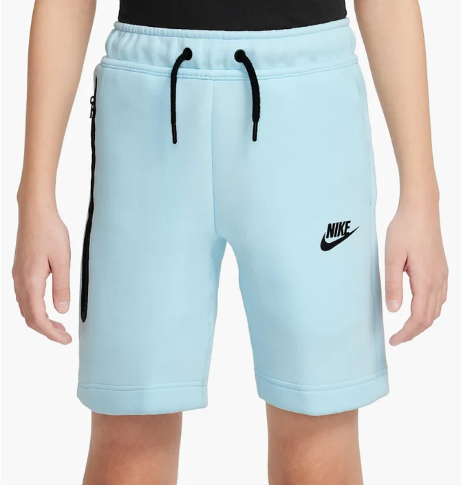 Шорти дитячі Nike Tech Fleece Light Blue FD3289-474