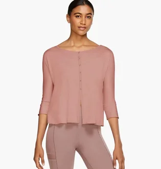 Кофта женская Nike Yoga Statement Pink CU5380-685