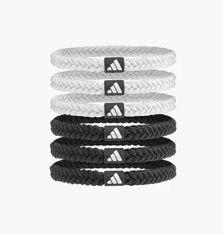 Резинки для волос Adidas Hair Ties 6Pk (6 шт) Black/White ADAC-16560