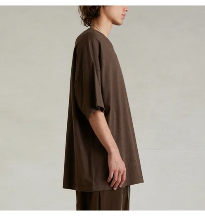 Футболка чоловіча Fear of God Essentials Brown 125SU244192F