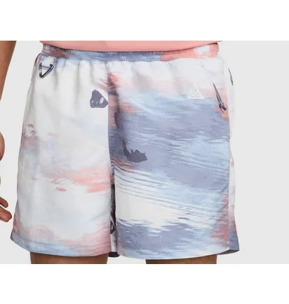 Шорты мужские Nike Acg &Reservoir Goat& All Over Print Shorts White/Violet FQ3062-376