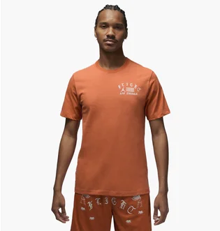 Футболка унісекс Air Jordan T-Shirt Artist Series By Umar Rashid Orange DX9559-812