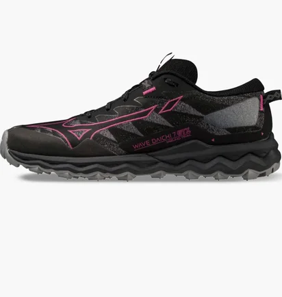 Кроссовки женские Mizuno Wave Daichi 7 Gore-Tex Trail Running Shoes Black J1GK2256-21