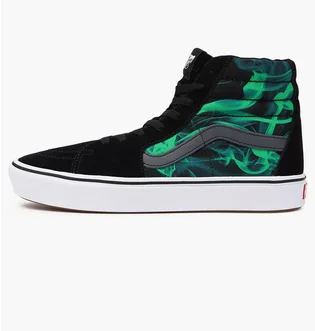 Кеды мужские Vans Sk8-Hi Comfycush Black/Green Vn0A7Tnoyj7
