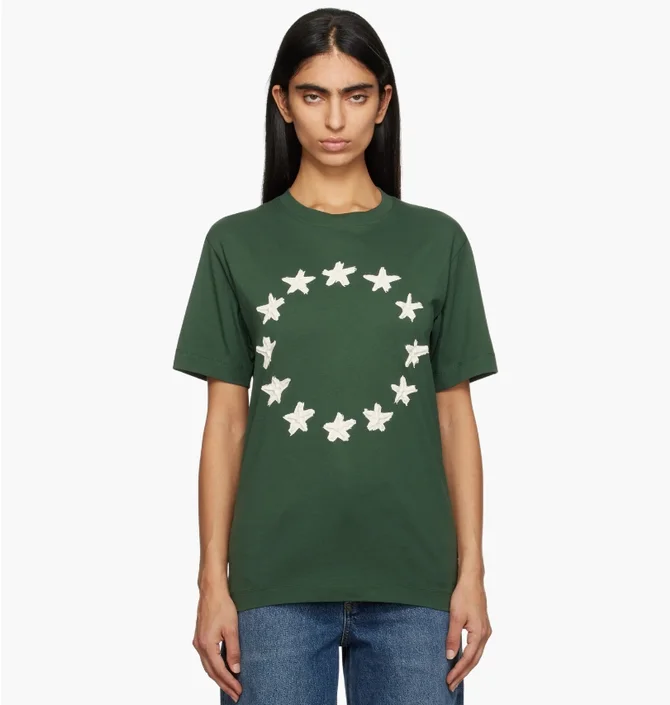 Футболка унісекс Études Stars Green H24MMTSH112-34
