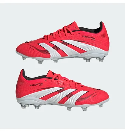 Бутсы детские Adidas Predator Elite Red/White ID3758