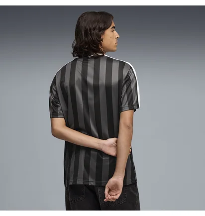 Футболка чоловіча Puma Ess T7 Striped Jersey Black/Grey 692195-01