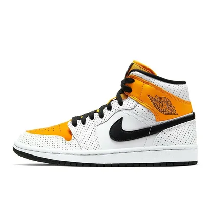 Кроссовки женские Air Jordan 1 Mid Laser White BQ6472-107