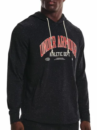 Худи мужское Under Armour Sweatshirt Rival Try Athlc Dept Black 1370354-001