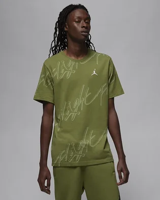 Футболка чоловіча Air Jordan T-Shirt Flight Essentials Green FN1191-340