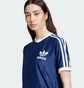 Футболка женская Adidas Adicolor 3-Stripes Pinstripe Blue IY7228