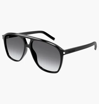 Солнцезащитные очки Saint Laurent Black SL-596-DUNE-006-58