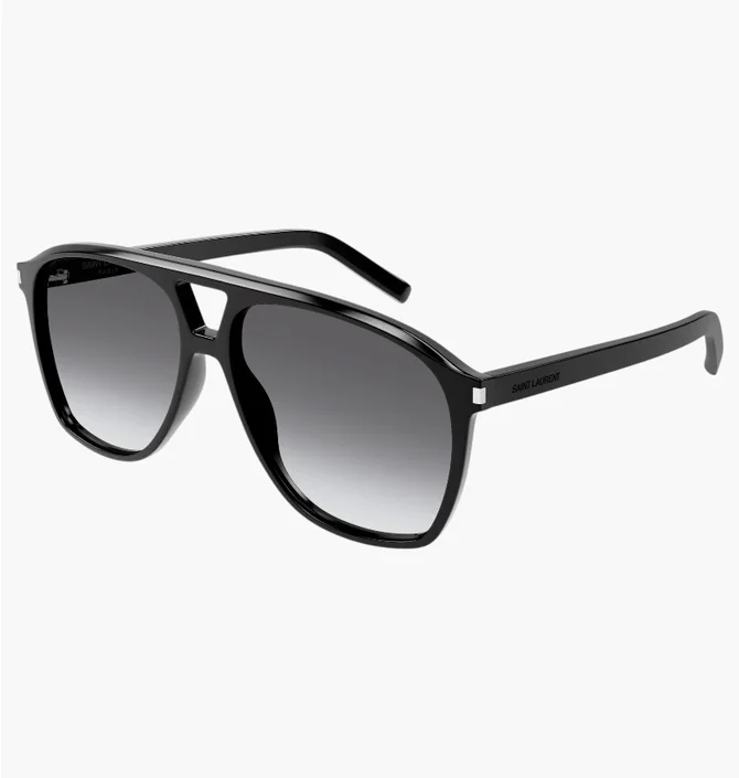 Солнцезащитные очки Saint Laurent Black SL-596-DUNE-006-58