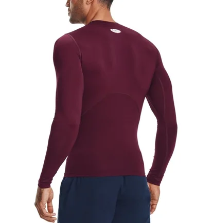 Лонгслив мужской Under Armour Hg Comp Ls Bordo 1361524-609
