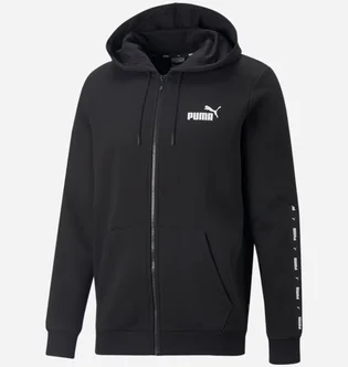 Толстовка чоловіча Puma Essentials+ Tape Full-Zip Hoodie Black 670270-01