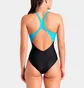 Купальник жіночий Arena Openings Swimsuit V Back Lb 42 Black 008063-580
